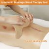 Wood Therapy Massage Tool Lymphatic Drainage Paddle Wooden Scraping Tools Therapy Massager