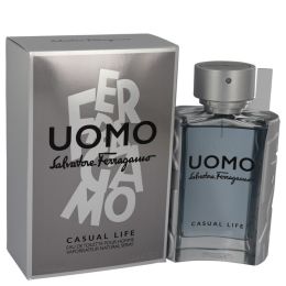 Salvatore Ferragamo Uomo Casual Life Eau De Toilette Spray 3.4 Oz For Men