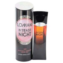 Lomani Intense Night Eau De Parfum Spray 3.3 Oz For Women