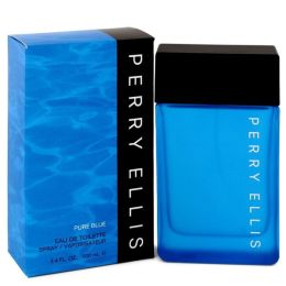 Perry Ellis Pure Blue Eau De Toilette Spray 3.4 Oz For Men