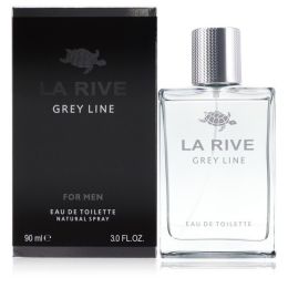 La Rive Grey Line Eau De Toilette Spray 3 Oz For Men