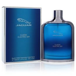 Jaguar Classic Electric Sky Eau De Toilette Spray 3.4 Oz For Men