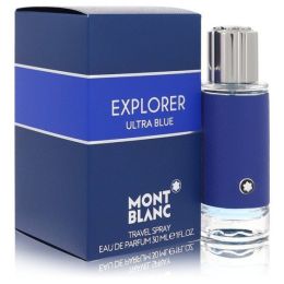 Montblanc Explorer Ultra Blue Eau De Parfum Spray 1 Oz For Men