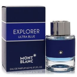 Montblanc Explorer Ultra Blue Eau De Parfum Spray 2 Oz For Men