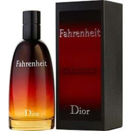 Fahrenheit By Christian Dior Edt Spray 3.4 Oz For Men