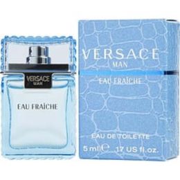 Versace Man Eau Fraiche By Gianni Versace Edt 0.17 Oz Mini For Men