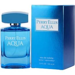 Perry Ellis Aqua By Perry Ellis Edt Spray 3.4 Oz For Men