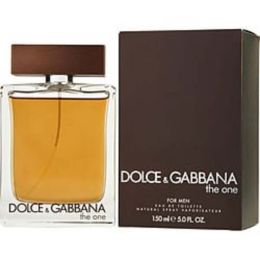 The One By Dolce & Gabbana Edt Spray 5 Oz For Men