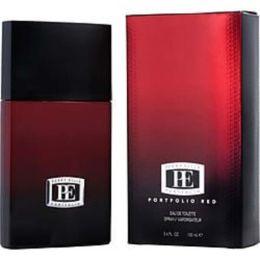 Portfolio Red By Perry Ellis Edt Spray 3.4 Oz For Men