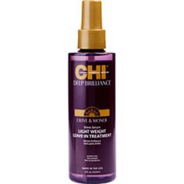 Chi By Chi Deep Brilliance Olive & Monoi Shine Serum Lightweight Leave-in Treatment 6 Oz For Anyone