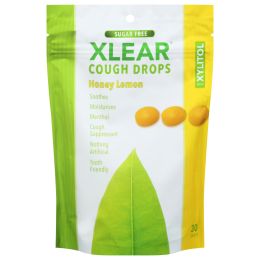 Xlear - Cough Drops Honey Lemon - 1 Each-30 CT (SKU: 2808558)