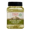 Pride of India â€šÃ„Ã¬ Fennel Seed Ground â€šÃ„Ã¬ Natural & Gourmet Spice â€šÃ„Ã¬ Perfect Addition to Tea/Drinks/ Roast/Rubs/Bakes/ - Cooling Properties â€šÃ„Ã¬ Easy